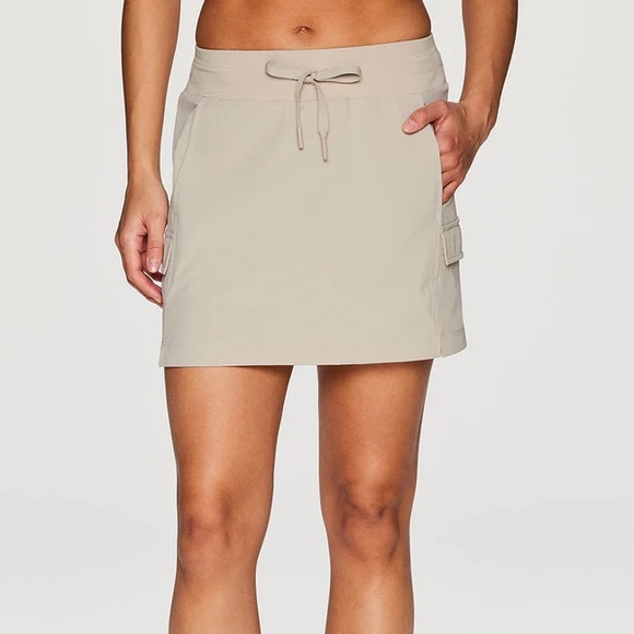 Beige Cargo Skirt - Picture 3 of 8